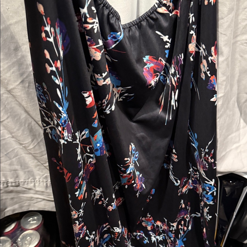 SHAN Multicolor Floral Backless Dress - Picture 8 of 9